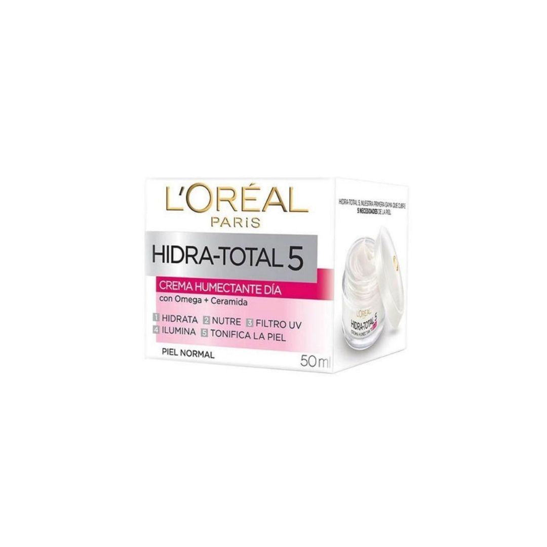 Crema Facial Loreal Hidra-Total 5 Humectante Dia 50Ml