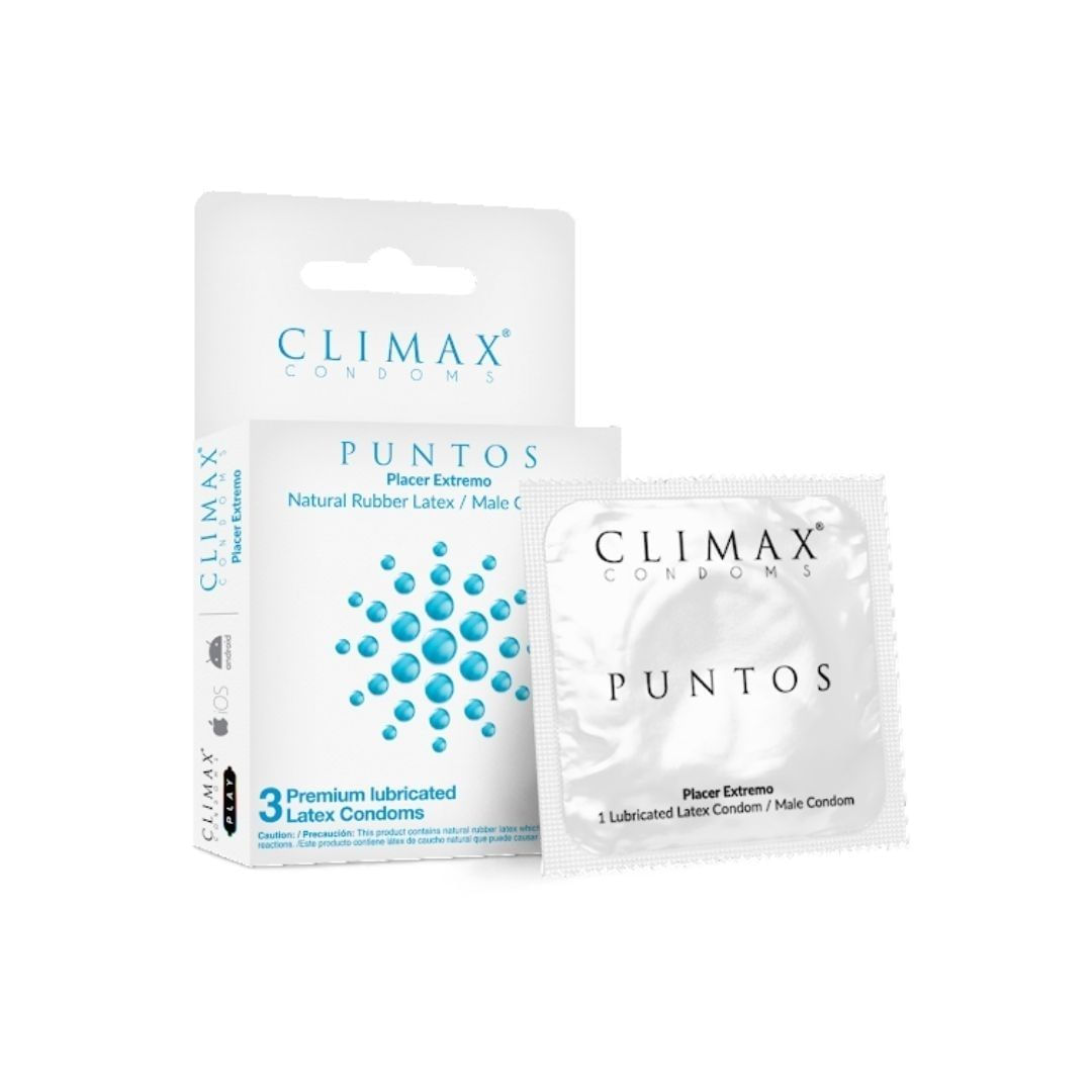 Preservativo Climax Textura Puntos X3 Und