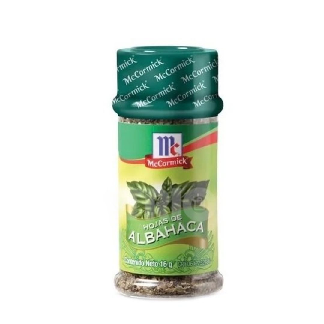 McCormick Hojas de Albahaca 25gr