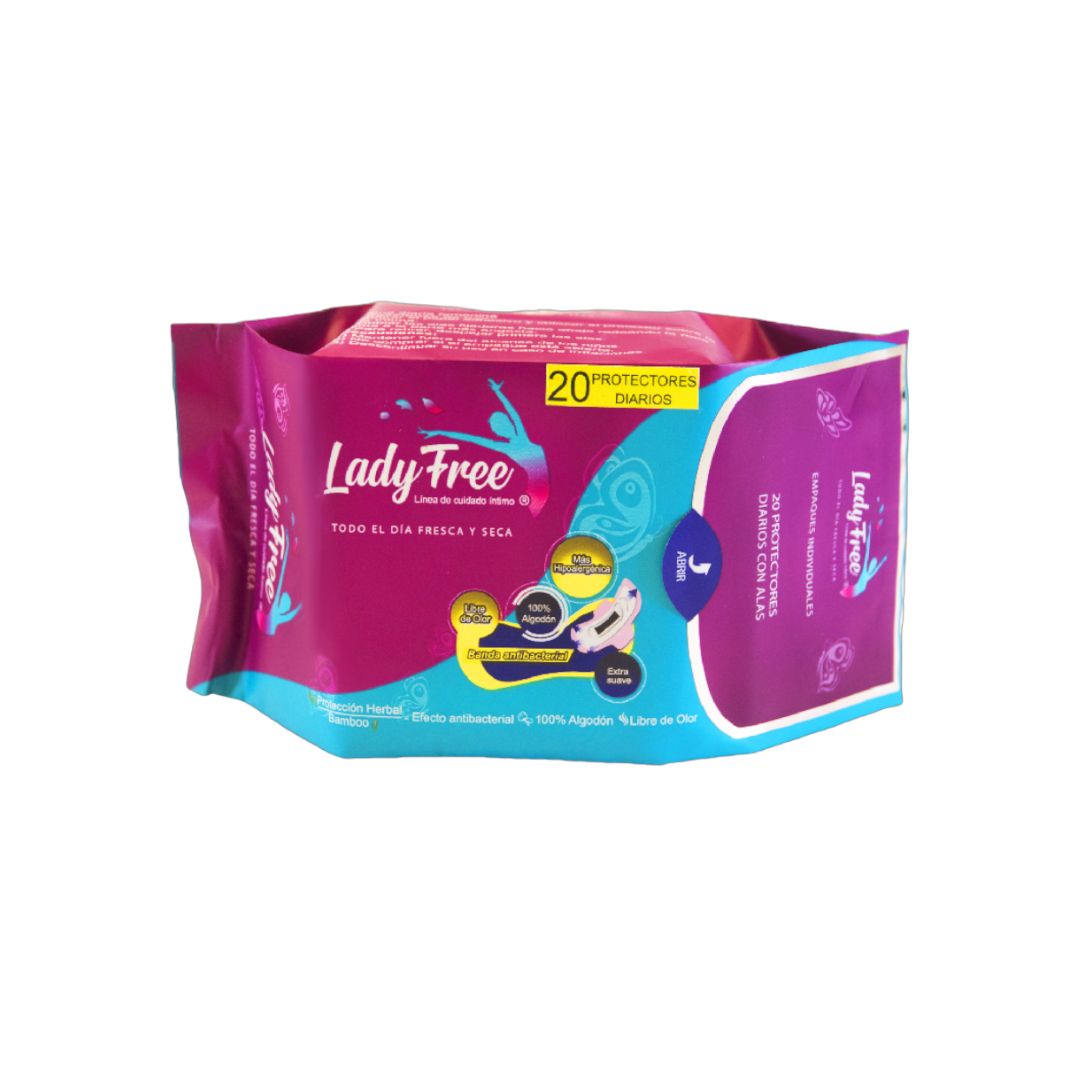 Protector Diario Ladyfree 20UND
