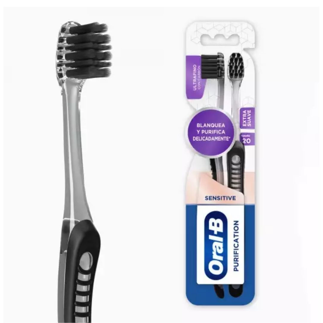 Cepillo Dental Oral B Purification Sensitive 2 Und