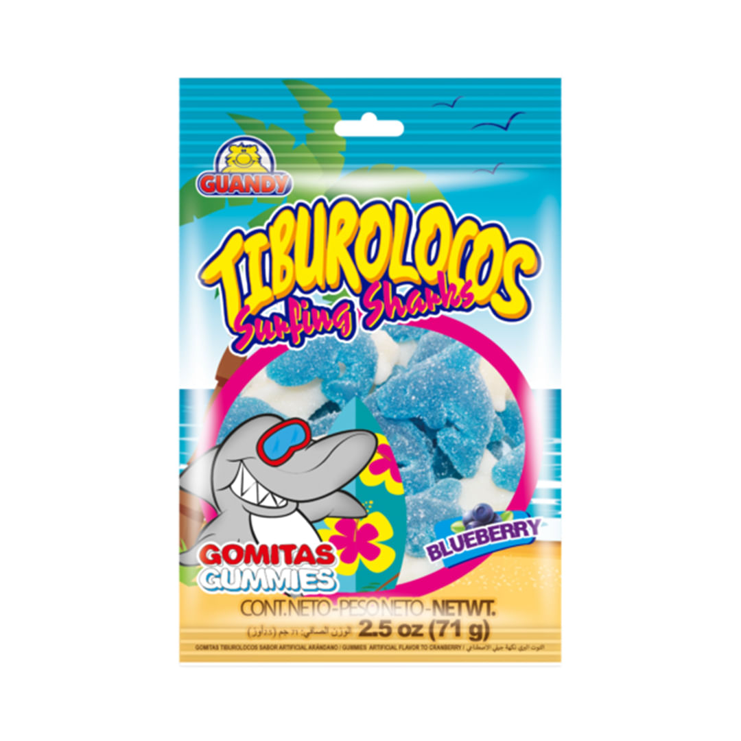 Gomitas Guandy Tiburolocos 71 g