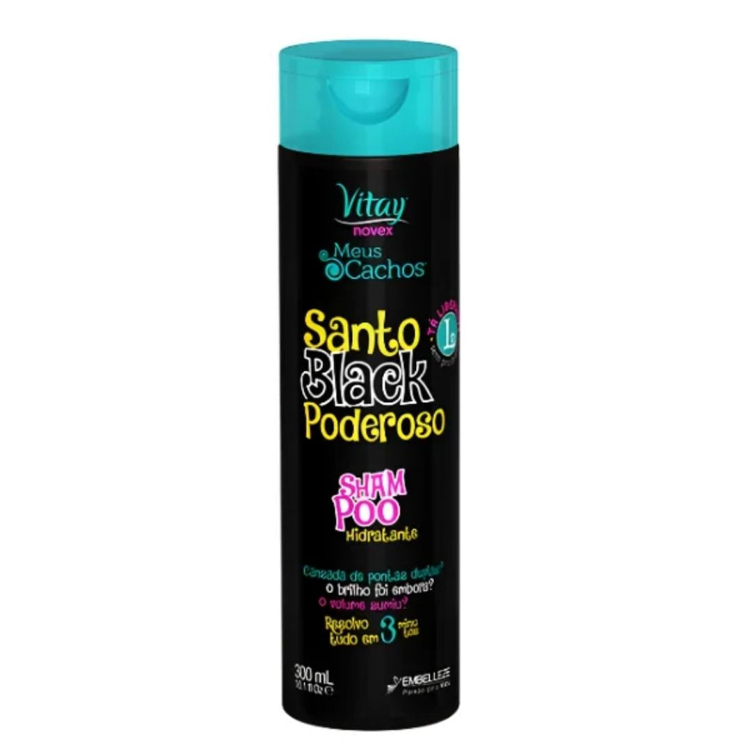 Champu Vitay Santo Black 300 Ml