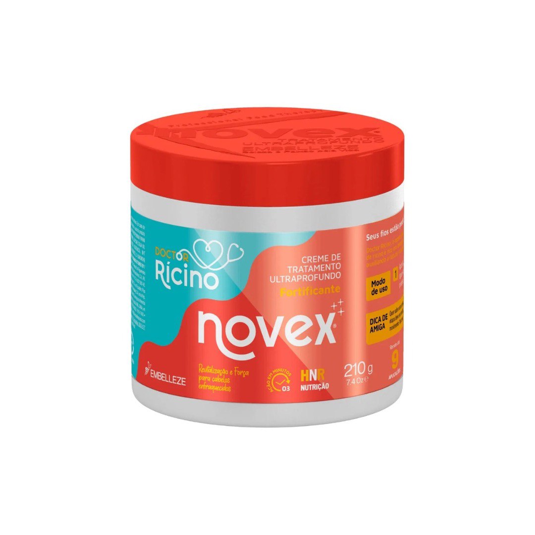 Baño De Crema Novex Dr Ricino 210Gr
