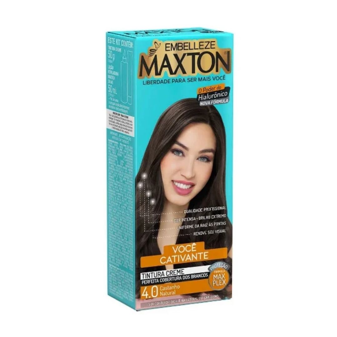 Tinte Maxton Castanho Natural 4.0