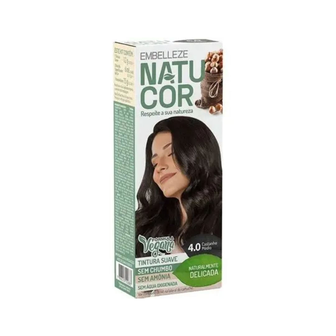 Tinte Natucor Castanho Medio 4.0