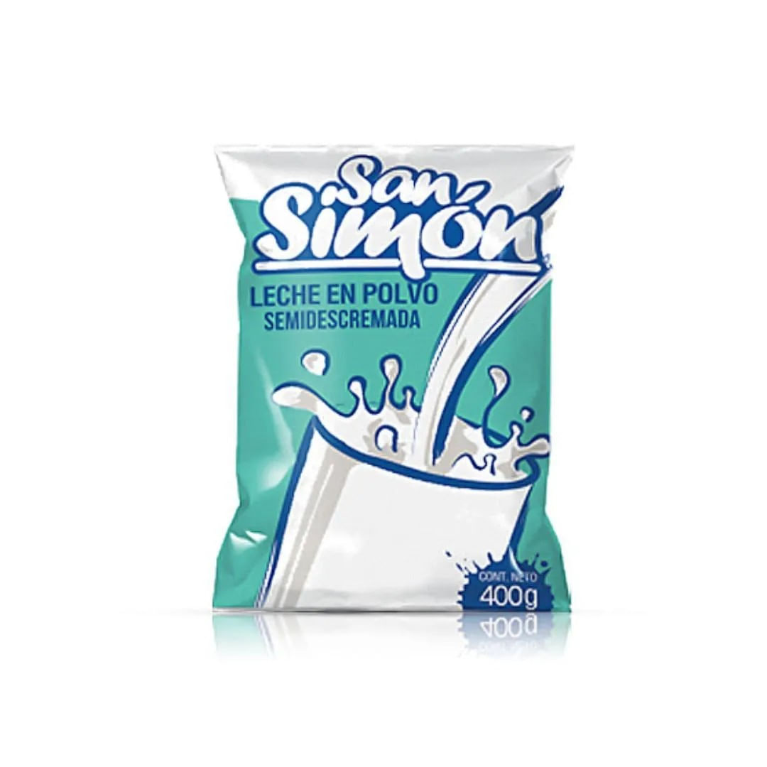 San Simón Leche Semidescremada En Polvo 400g