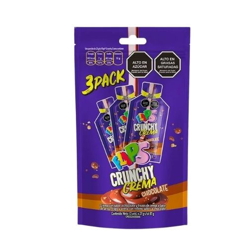 Flips Crunchy Crema Tripack 27gr