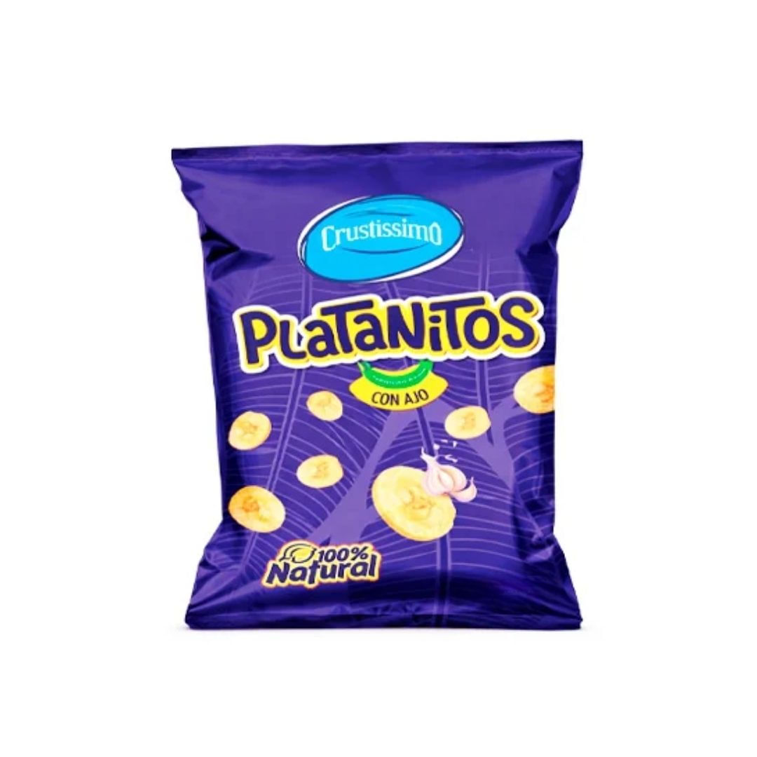 Platanitos Crustissimo Con Ajo 150g