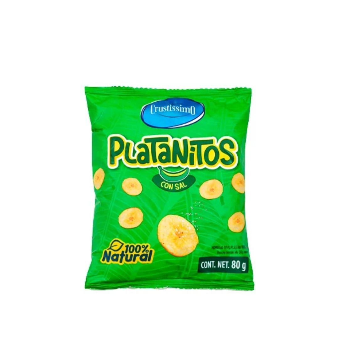 Platanitos Con Sal Crustissimo 150 Gr